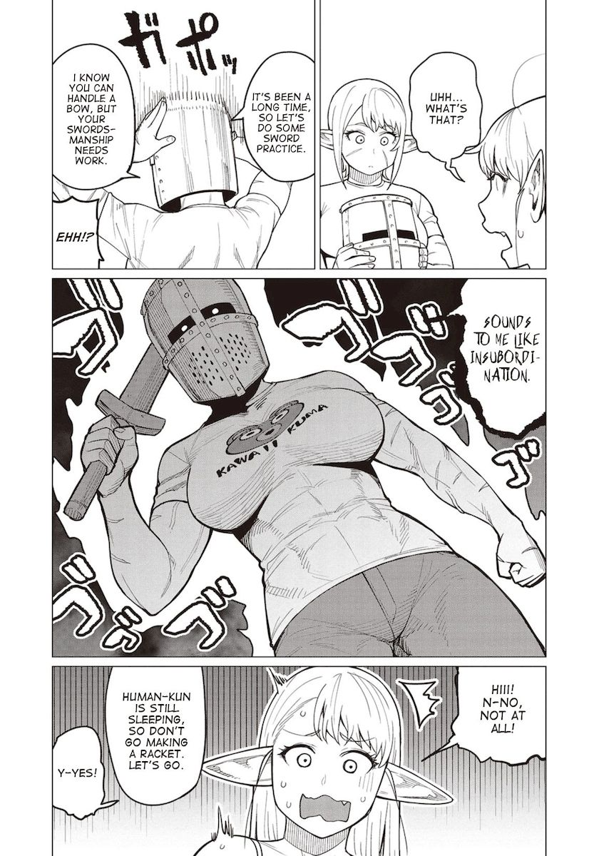 Elf-San Wa Yaserarenai. page 10
