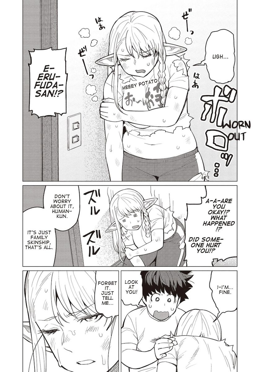 Elf-San Wa Yaserarenai. page 14