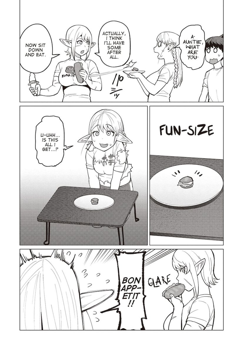 Elf-San Wa Yaserarenai. page 17