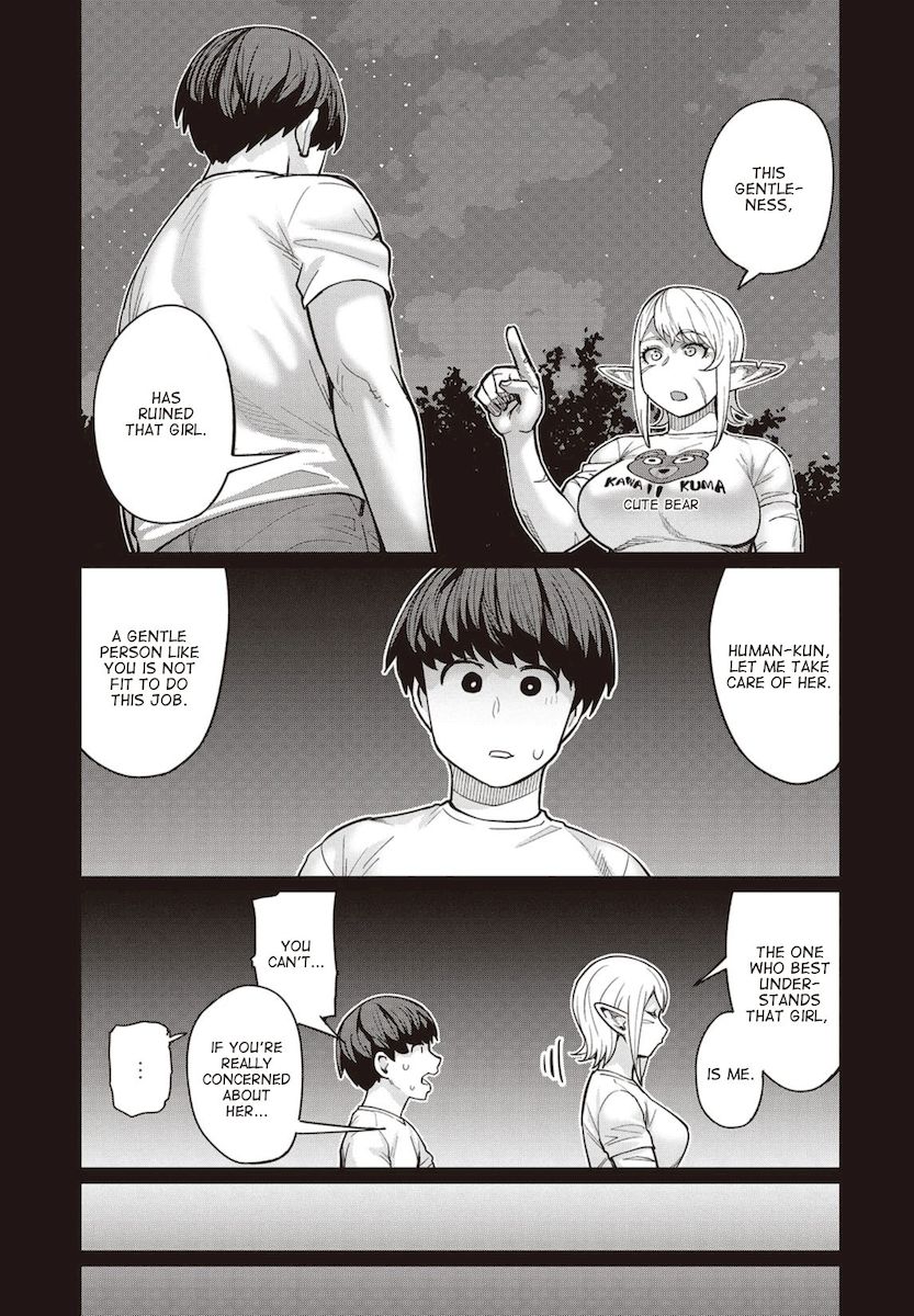 Elf-San Wa Yaserarenai. page 8