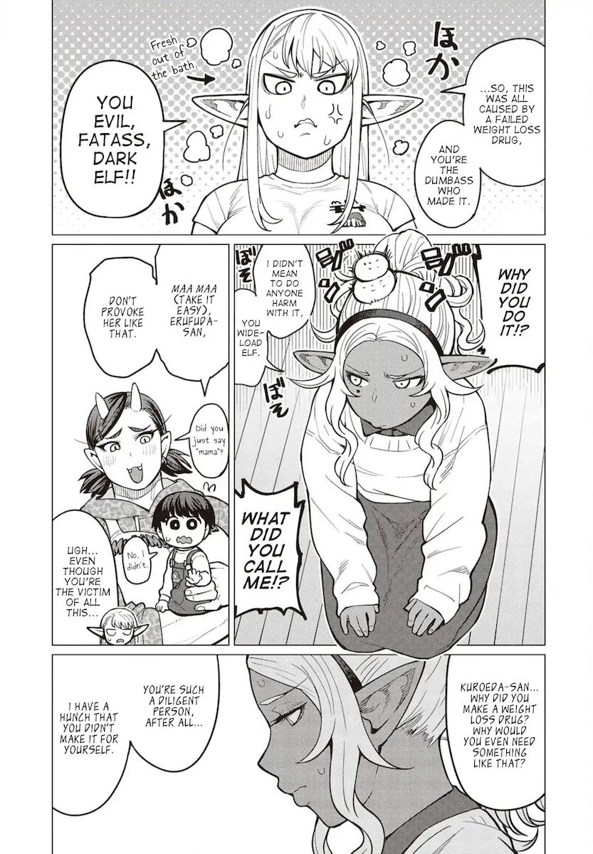 Elf-San Wa Yaserarenai. page 18