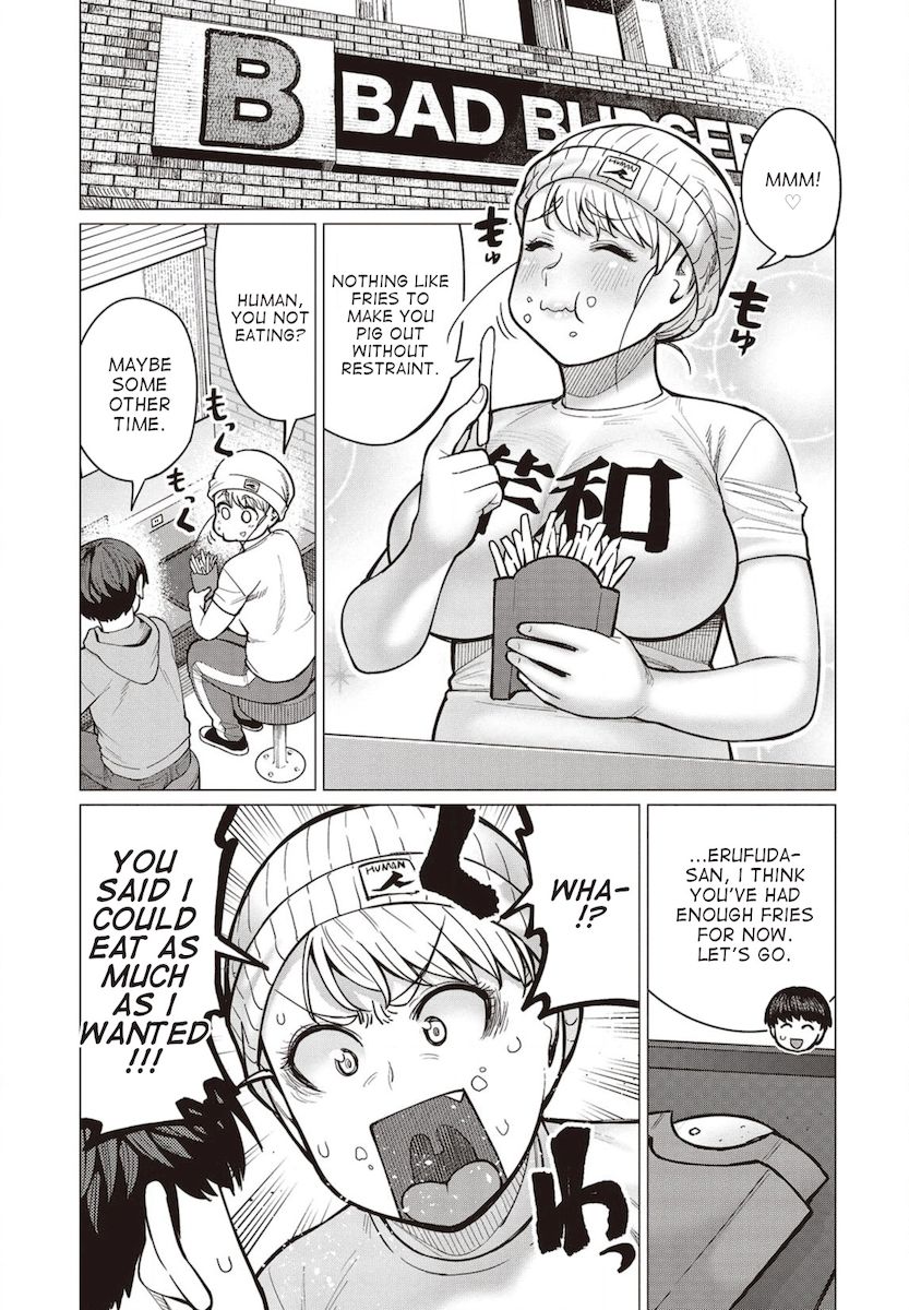 Elf-San Wa Yaserarenai. page 12