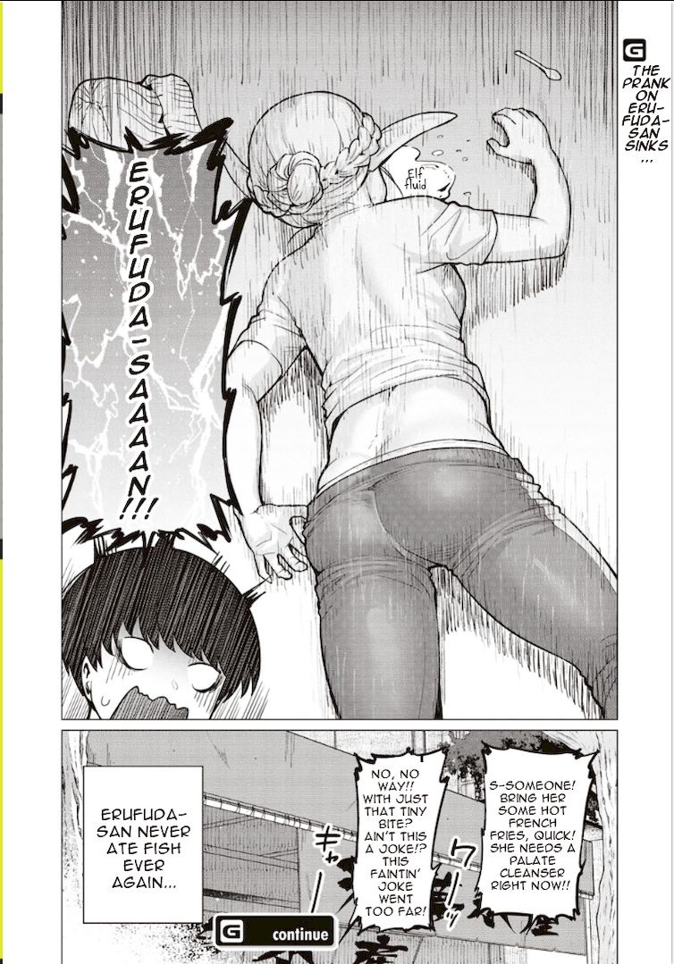 Elf-San Wa Yaserarenai. page 16
