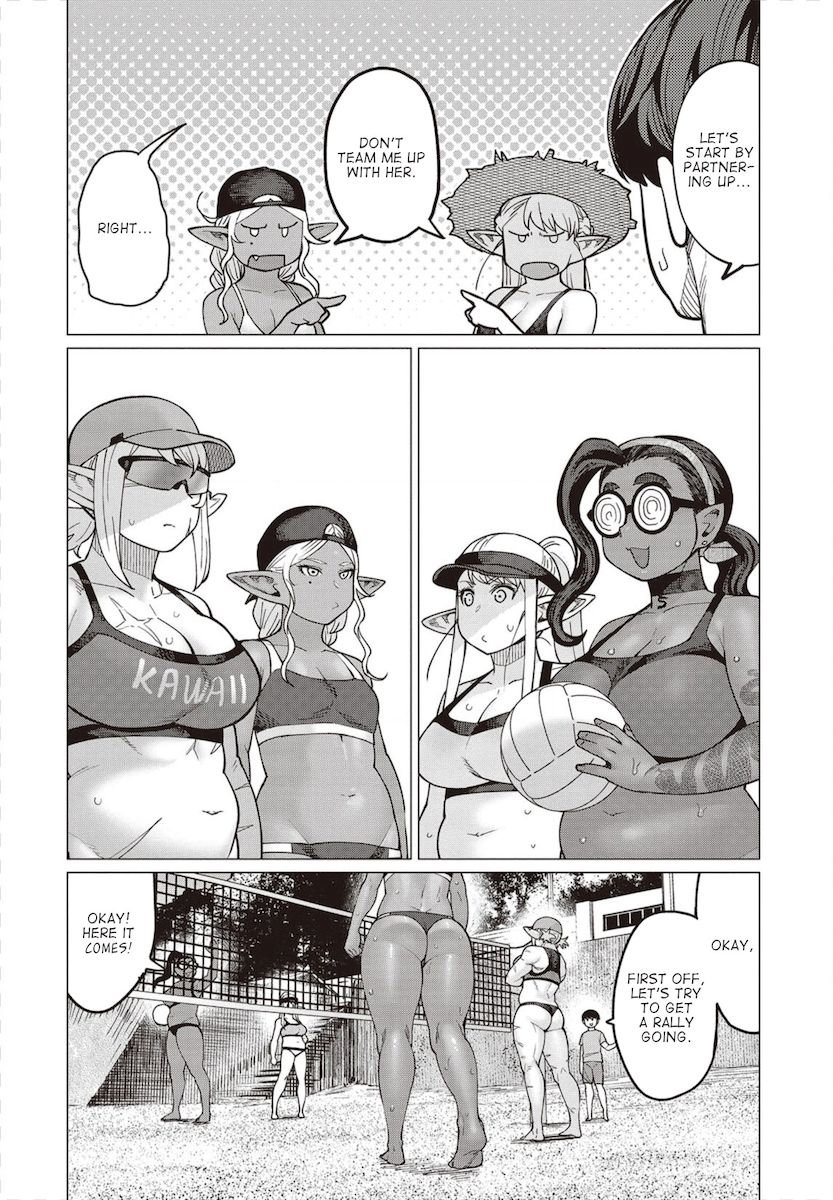 Elf-San Wa Yaserarenai. page 15