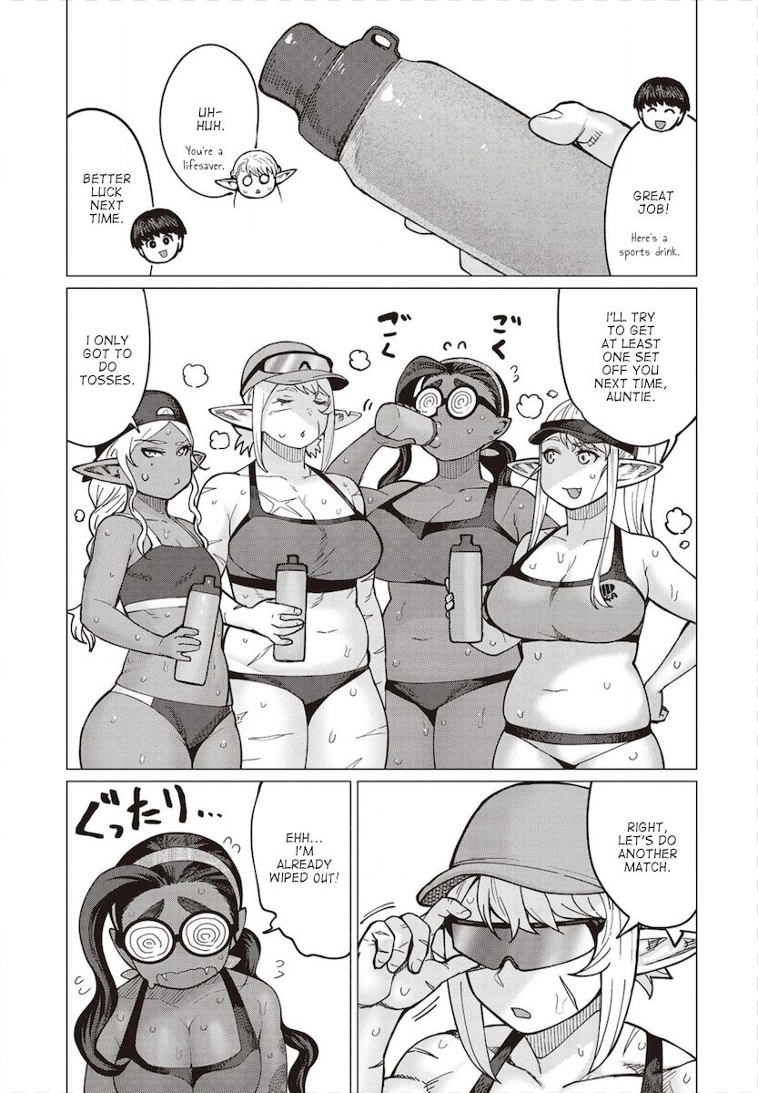 Elf-San Wa Yaserarenai. page 18