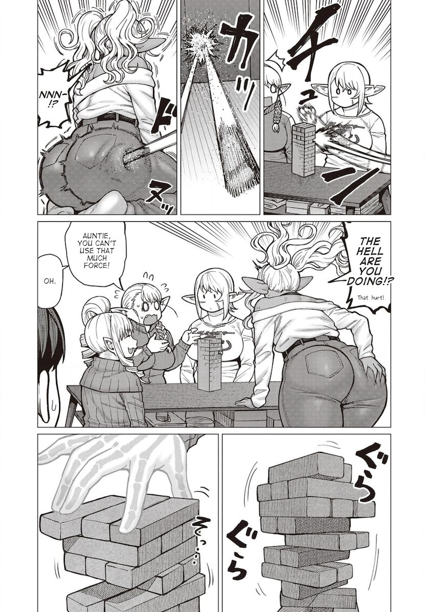 Elf-San Wa Yaserarenai. page 8