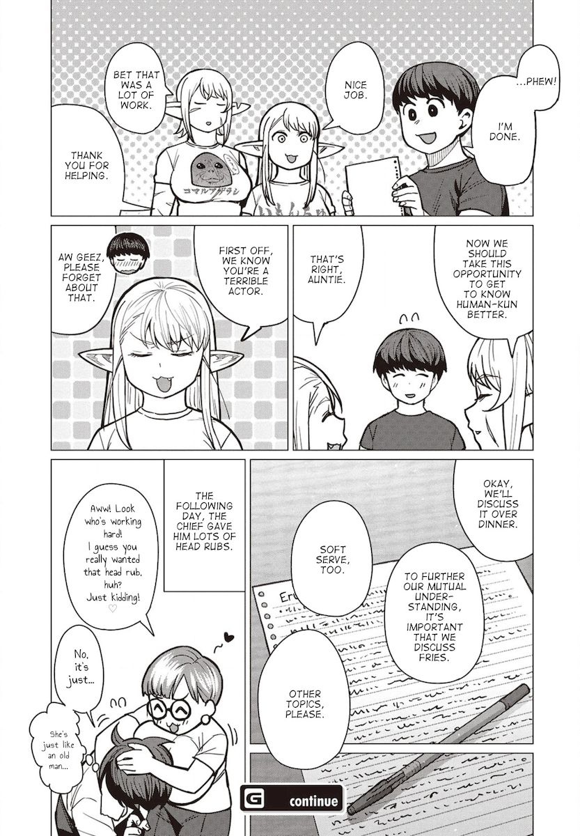 Elf-San Wa Yaserarenai. page 24