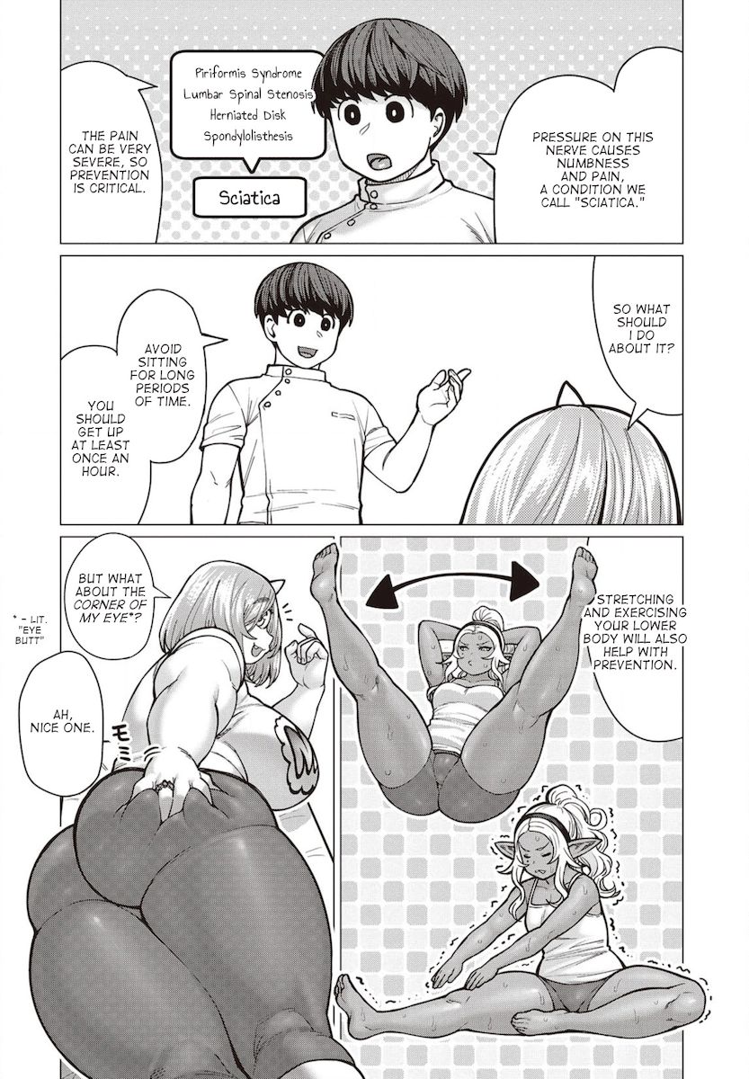Elf-San Wa Yaserarenai. page 13