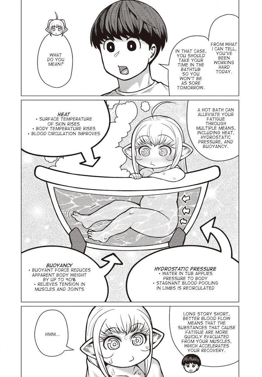 Elf-San Wa Yaserarenai. page 9