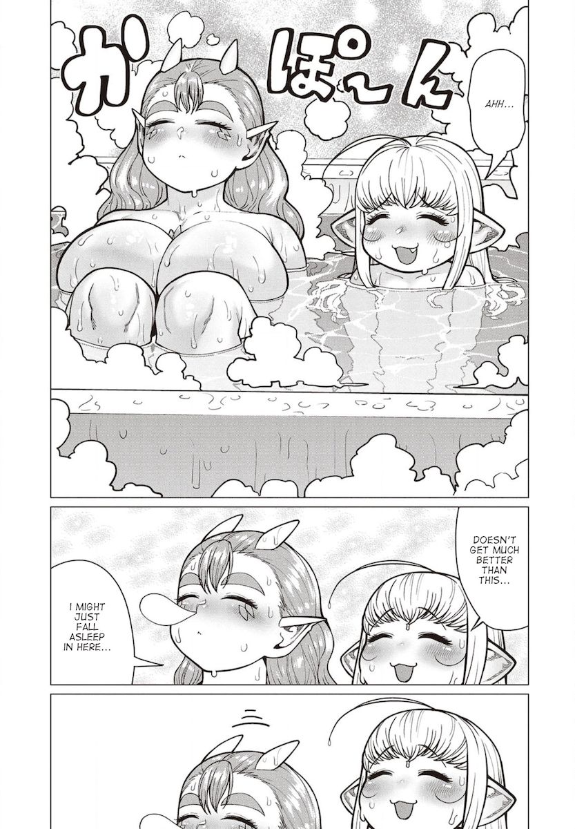 Elf-San Wa Yaserarenai. page 14