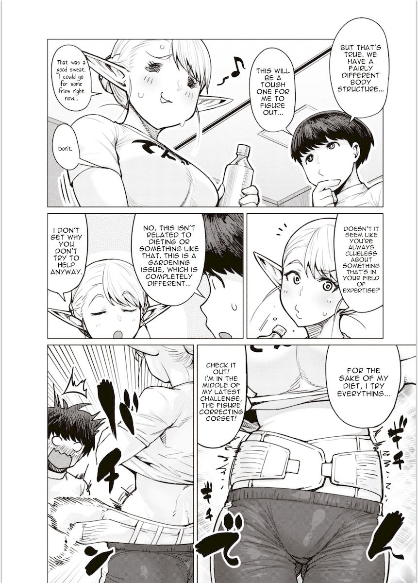 Elf-San Wa Yaserarenai. page 8