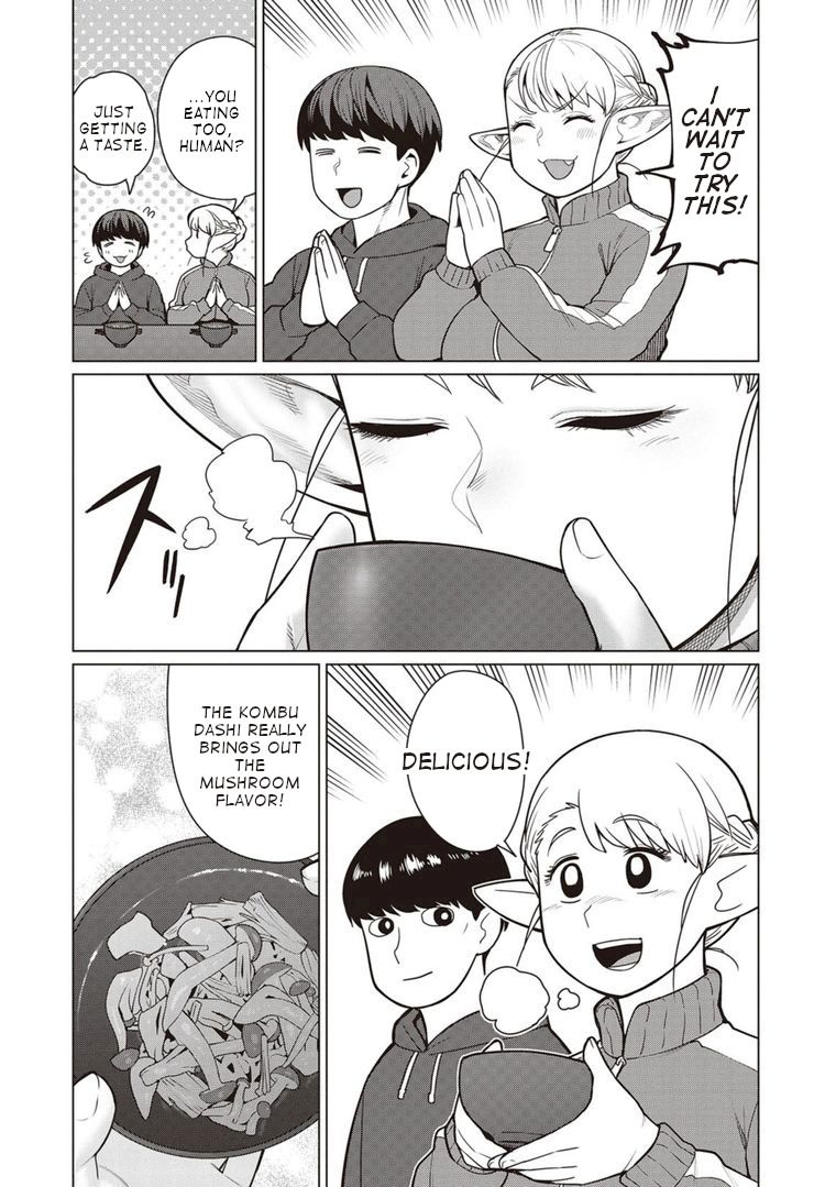 Elf-San Wa Yaserarenai. page 18