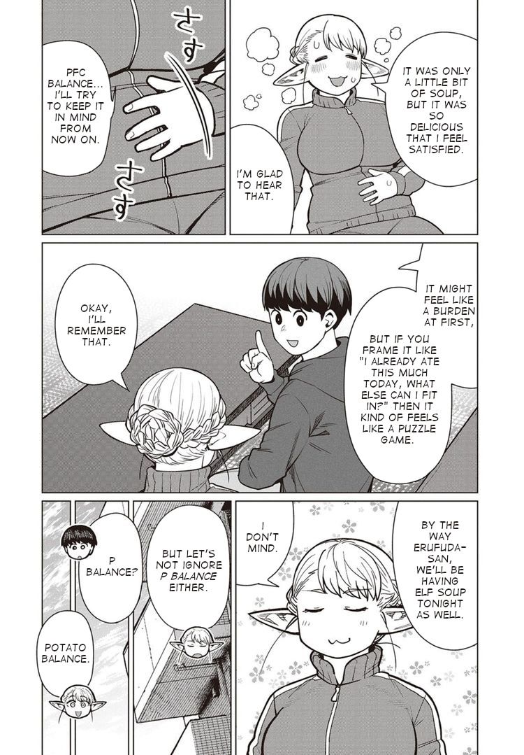 Elf-San Wa Yaserarenai. page 21