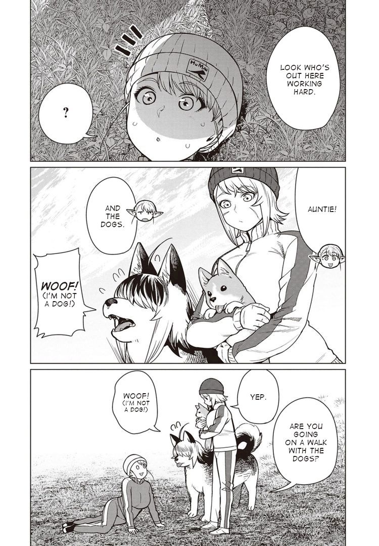 Elf-San Wa Yaserarenai. page 9