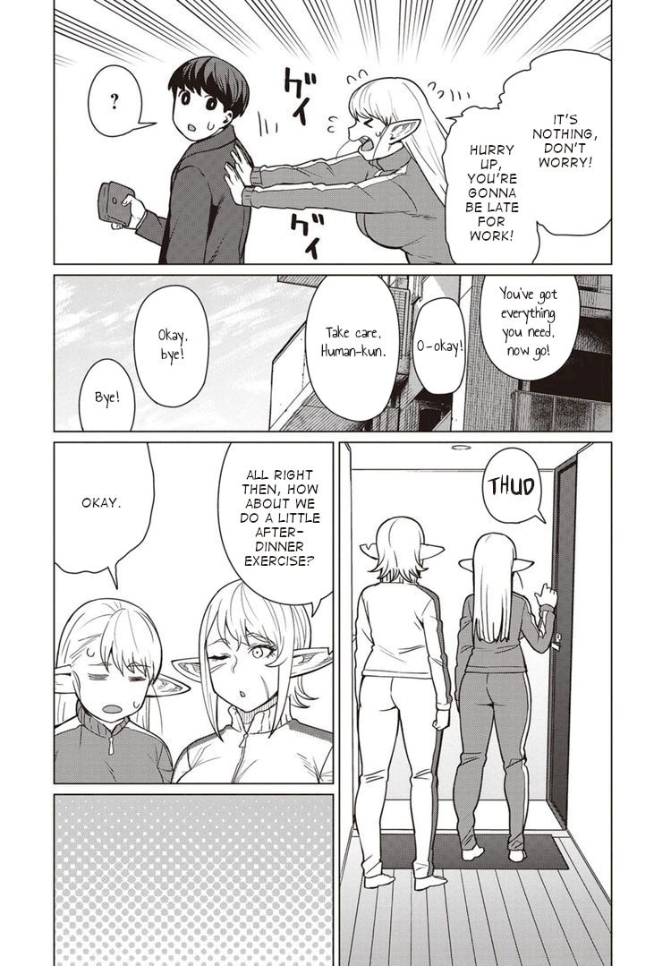 Elf-San Wa Yaserarenai. page 19