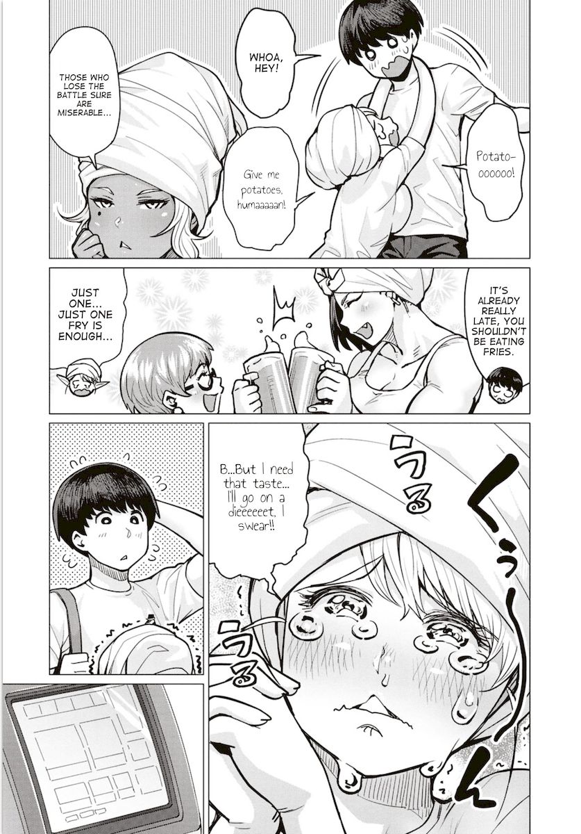 Elf-San Wa Yaserarenai. page 21