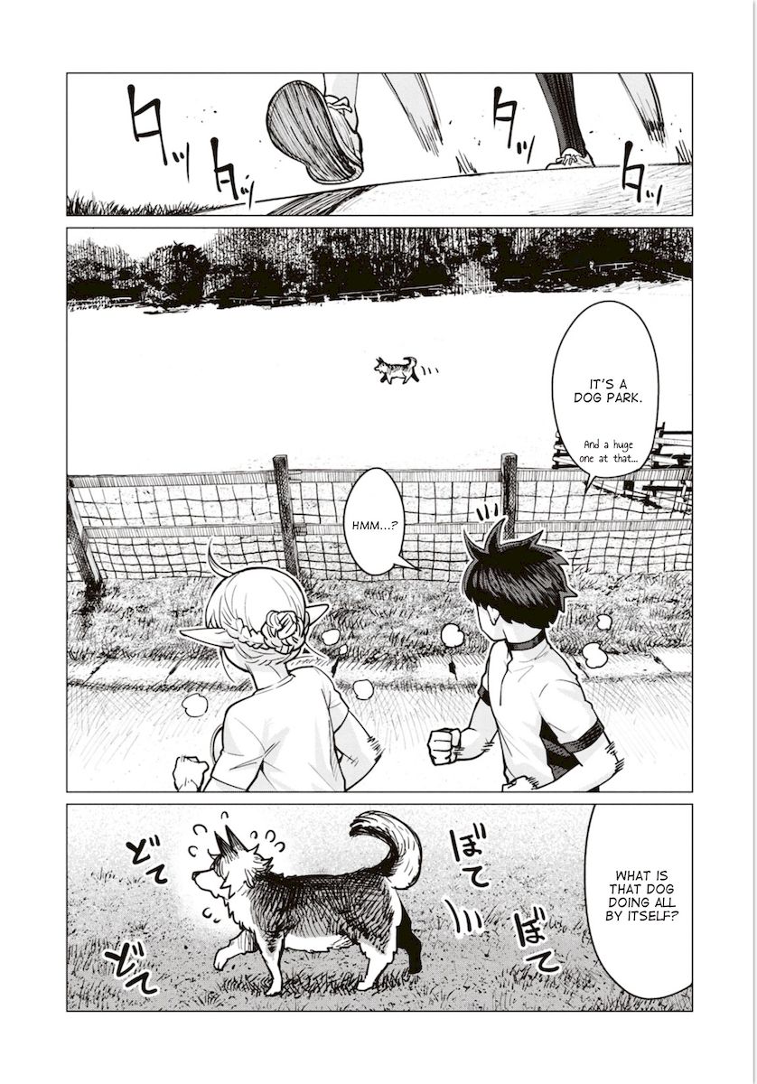 Elf-San Wa Yaserarenai. page 8