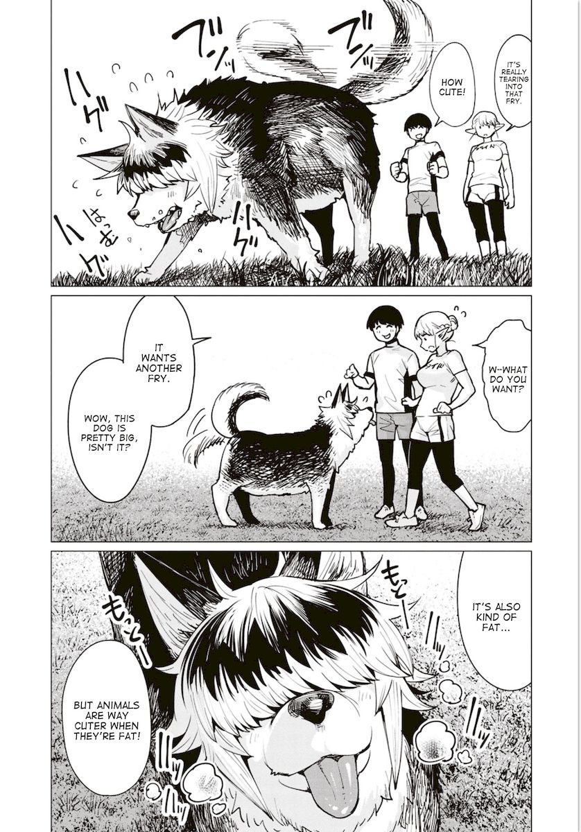 Elf-San Wa Yaserarenai. page 10