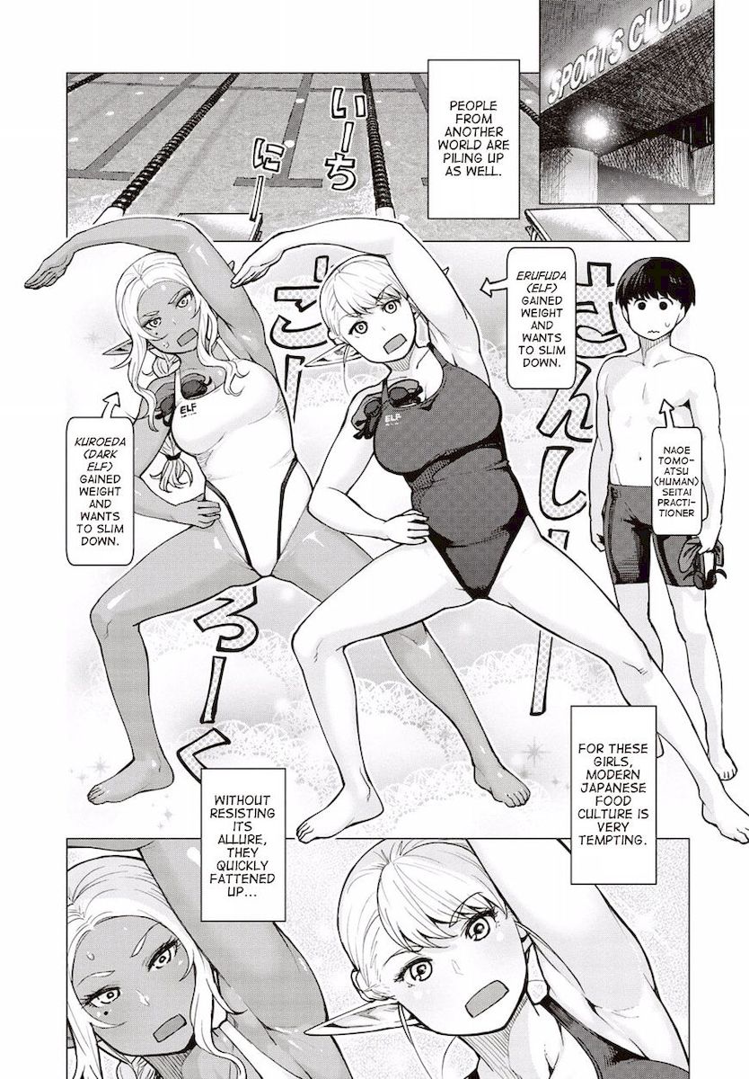 Elf-San Wa Yaserarenai. page 2