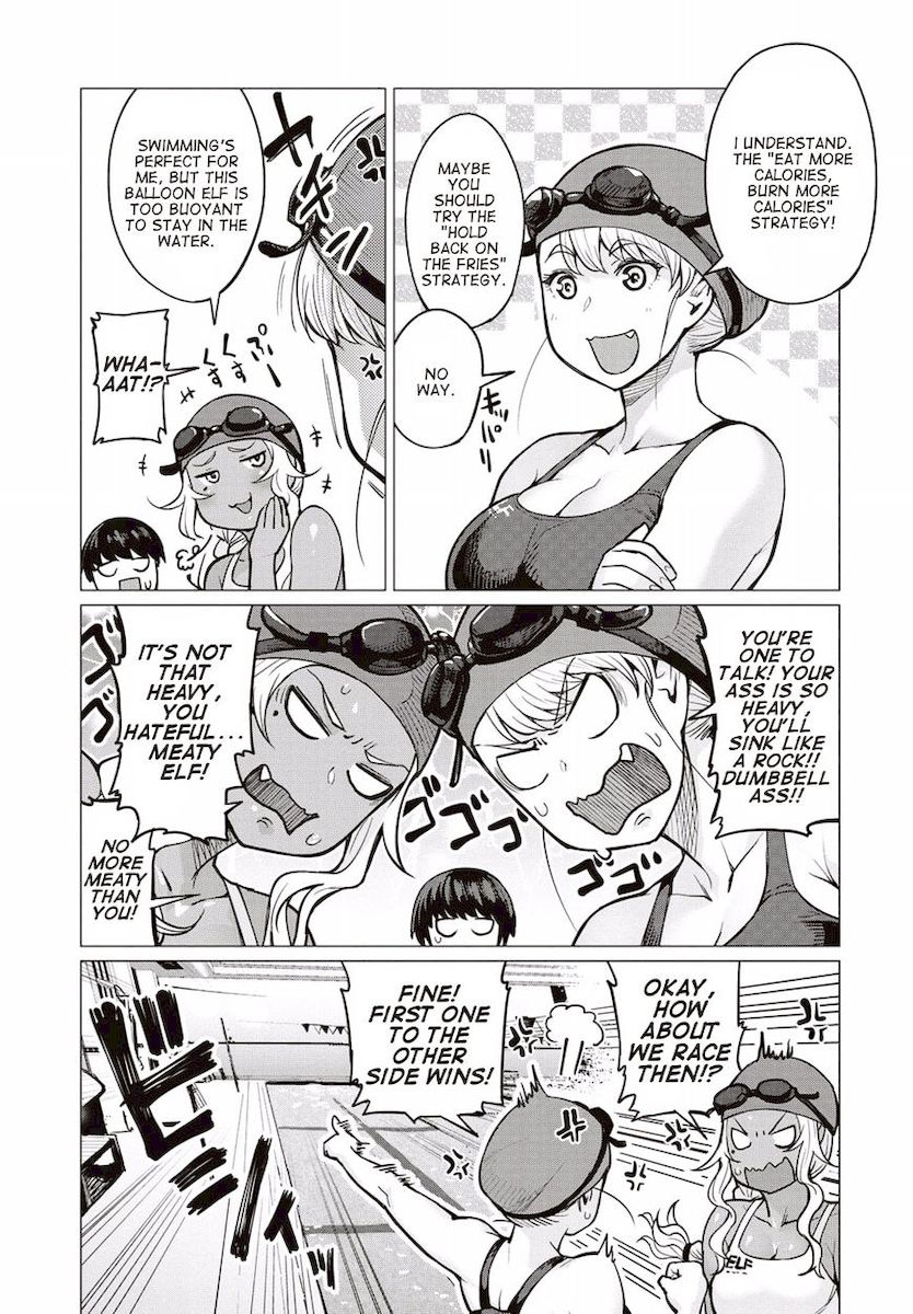 Elf-San Wa Yaserarenai. page 8