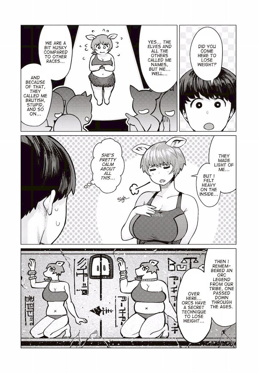 Elf-San Wa Yaserarenai. page 19