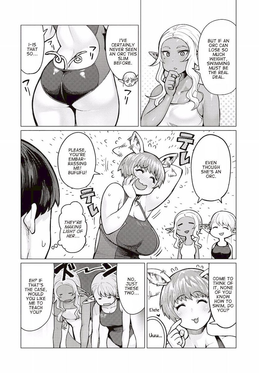 Elf-San Wa Yaserarenai. page 21