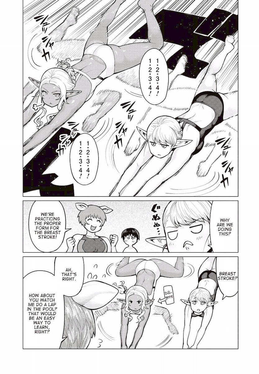 Elf-San Wa Yaserarenai. page 22