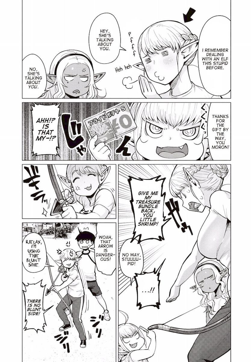 Elf-San Wa Yaserarenai. page 18