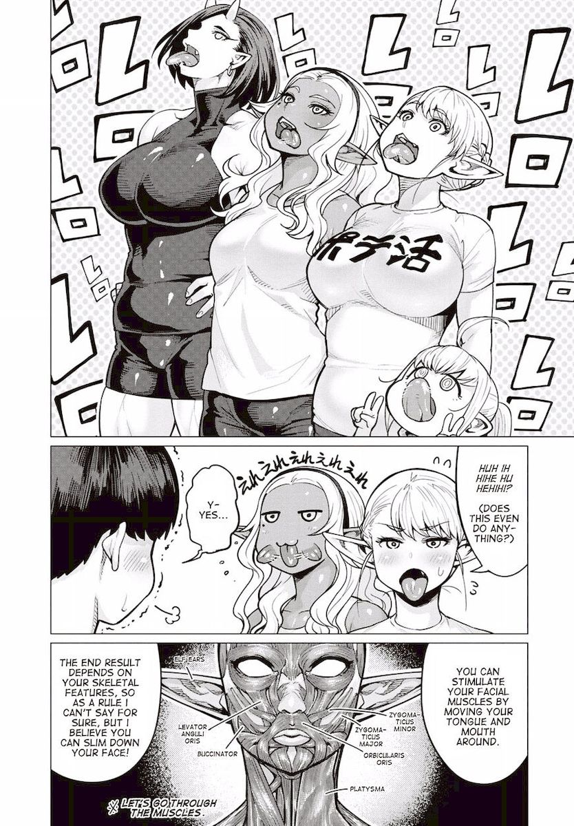 Elf-San Wa Yaserarenai. page 22