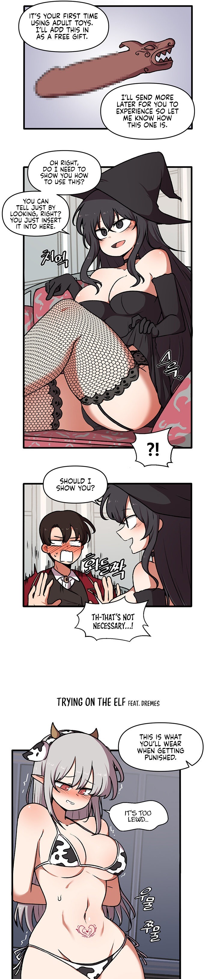 Elf Who Likes To Be Humiliated page 33