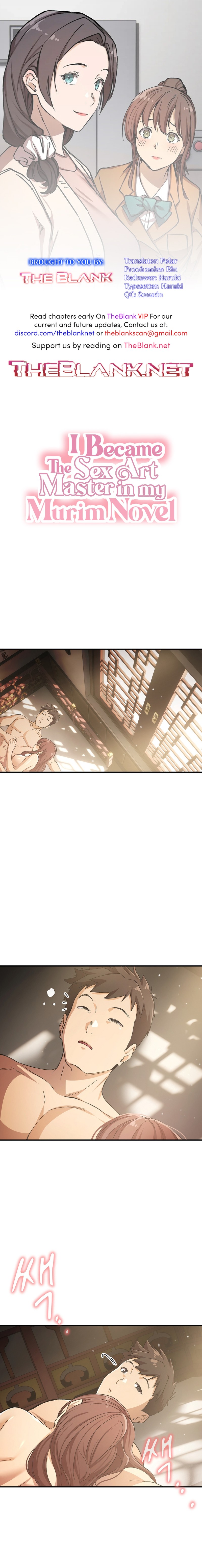 I Became The Sex Art Master In My Murim Novel page 1