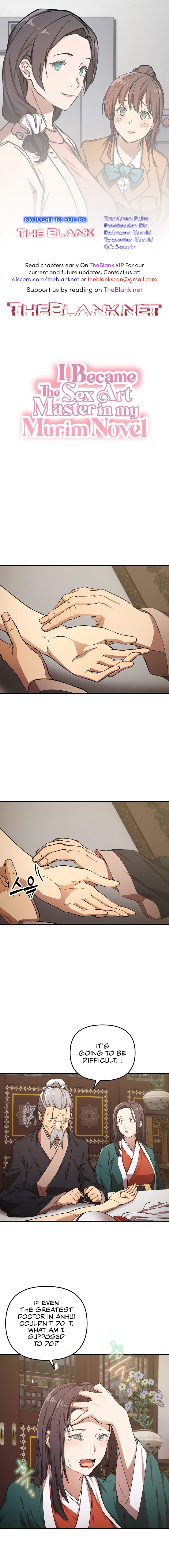 I Became The Sex Art Master In My Murim Novel page 1