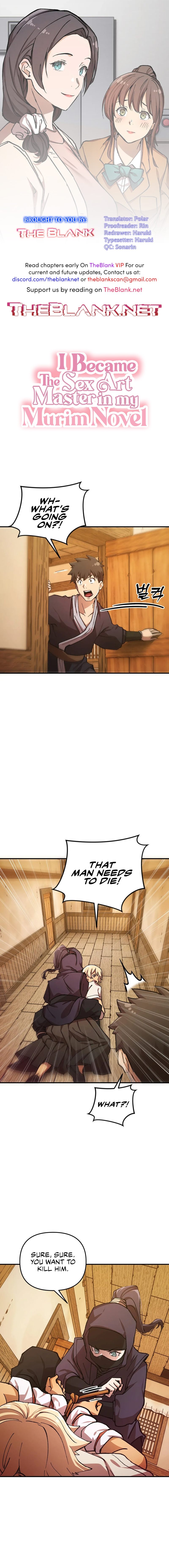I Became The Sex Art Master In My Murim Novel page 1