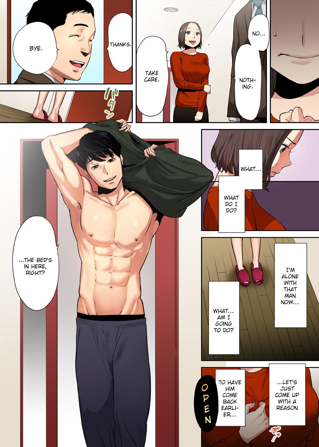I’m Cumming From my Husband’s Subordinate page 21
