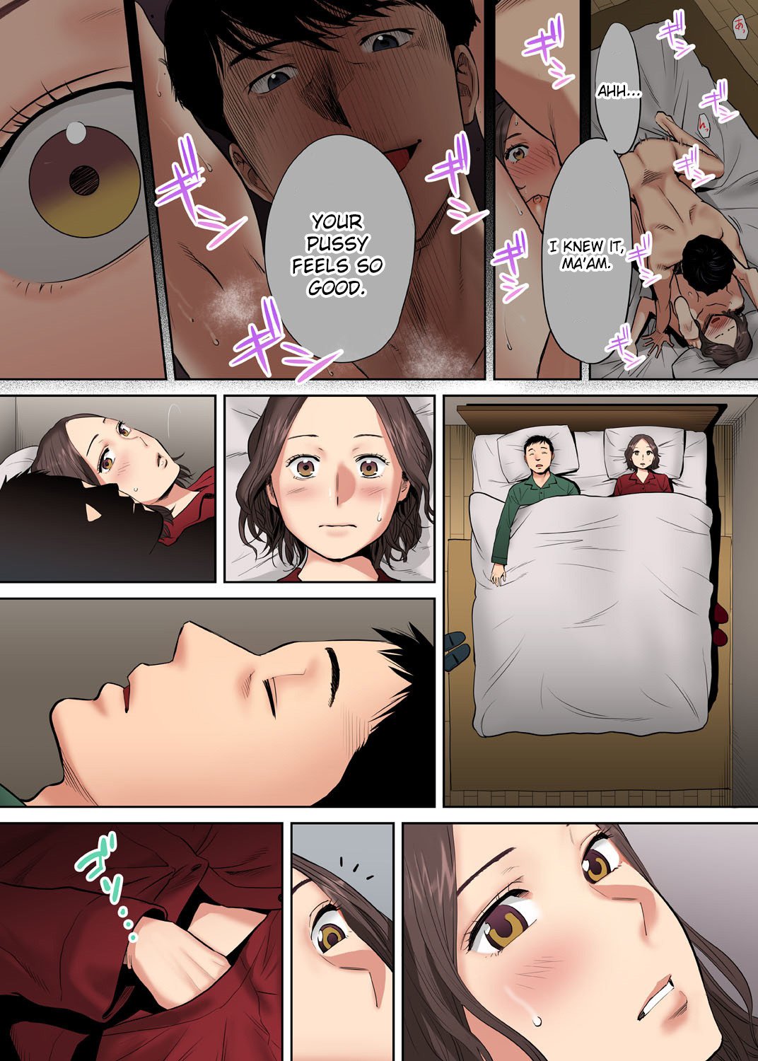 I’m Cumming From my Husband’s Subordinate page 18