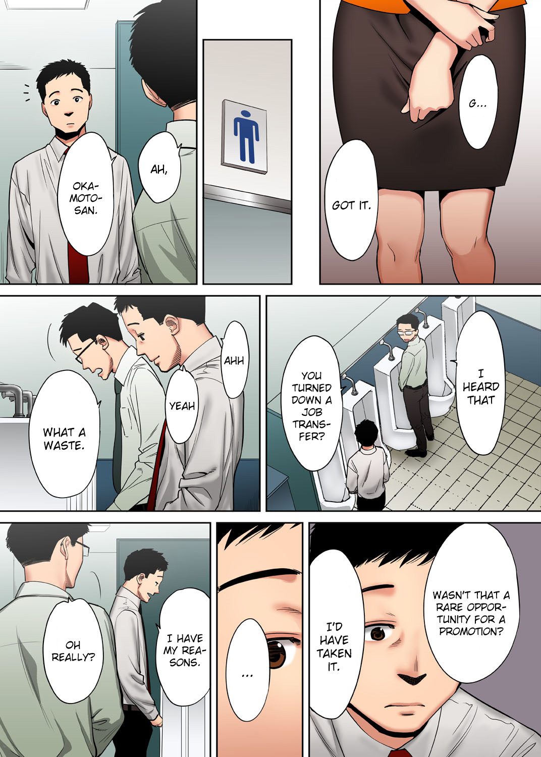 I’m Cumming From my Husband’s Subordinate page 19