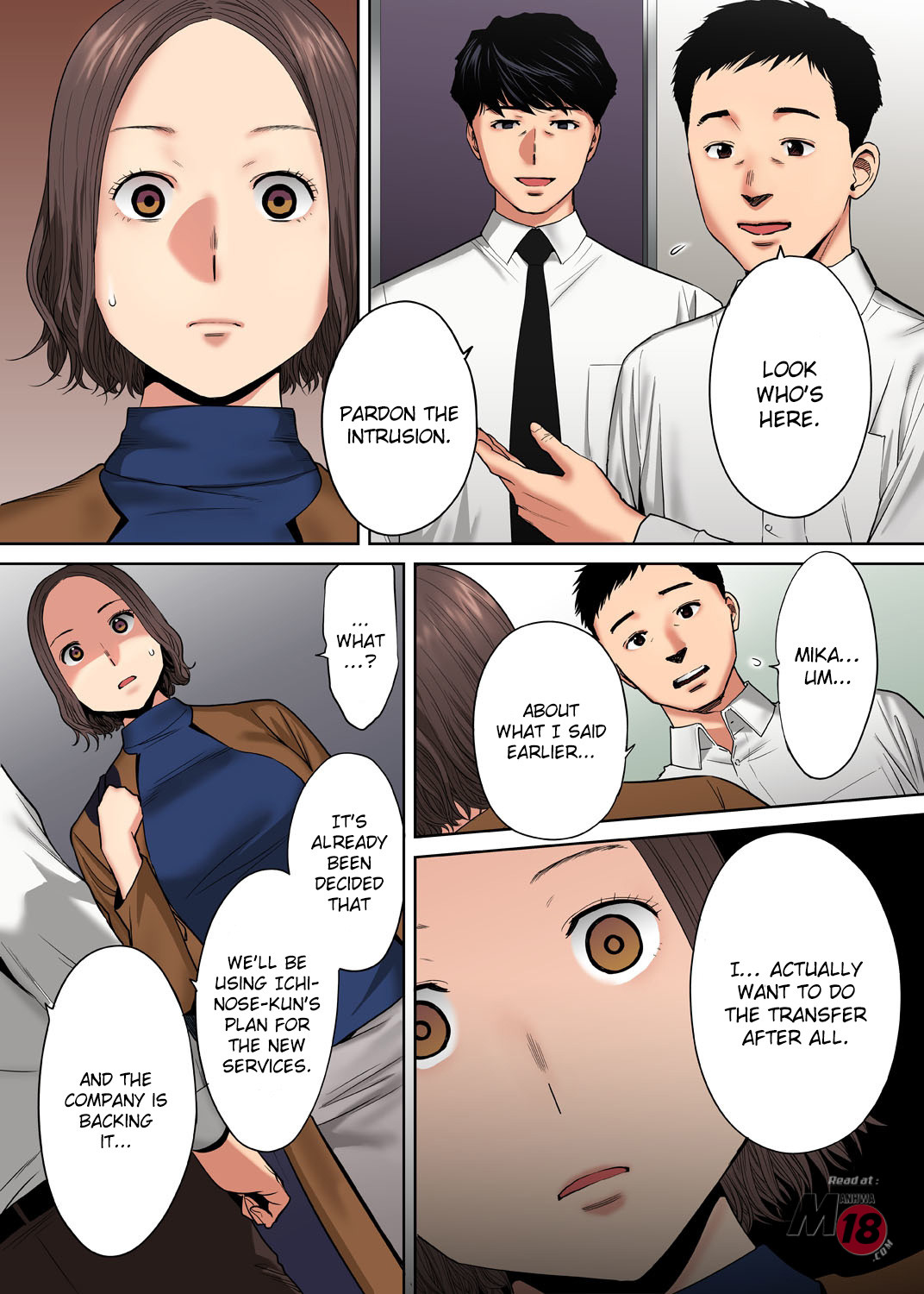 I’m Cumming From my Husband’s Subordinate page 10