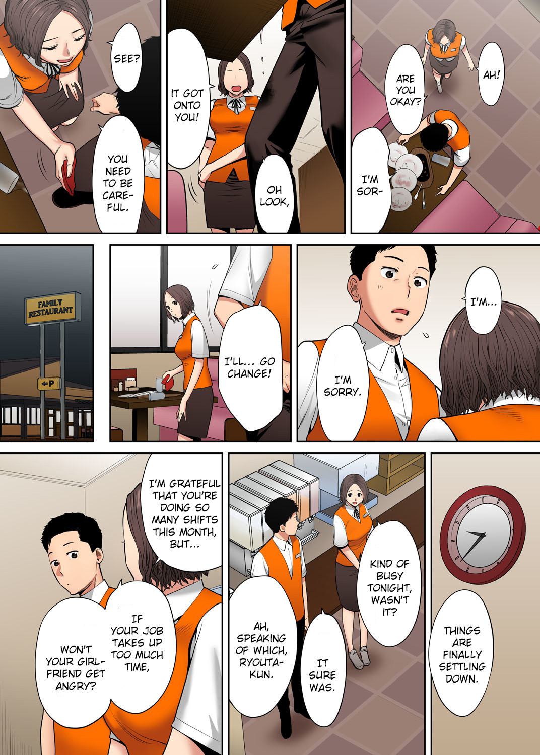 I’m Cumming From my Husband’s Subordinate page 14