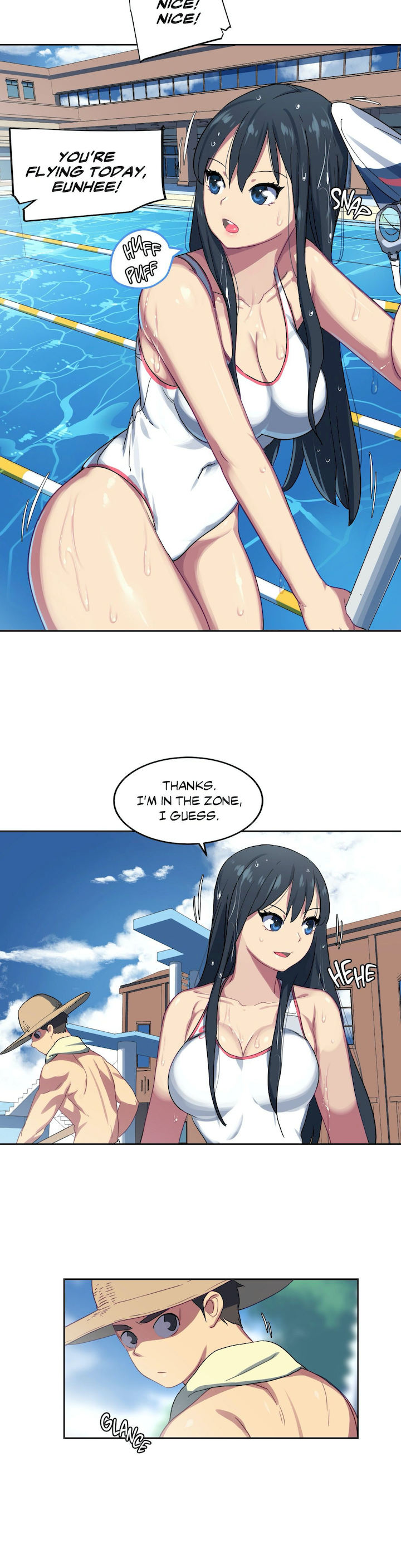 In At the Deep End page 12