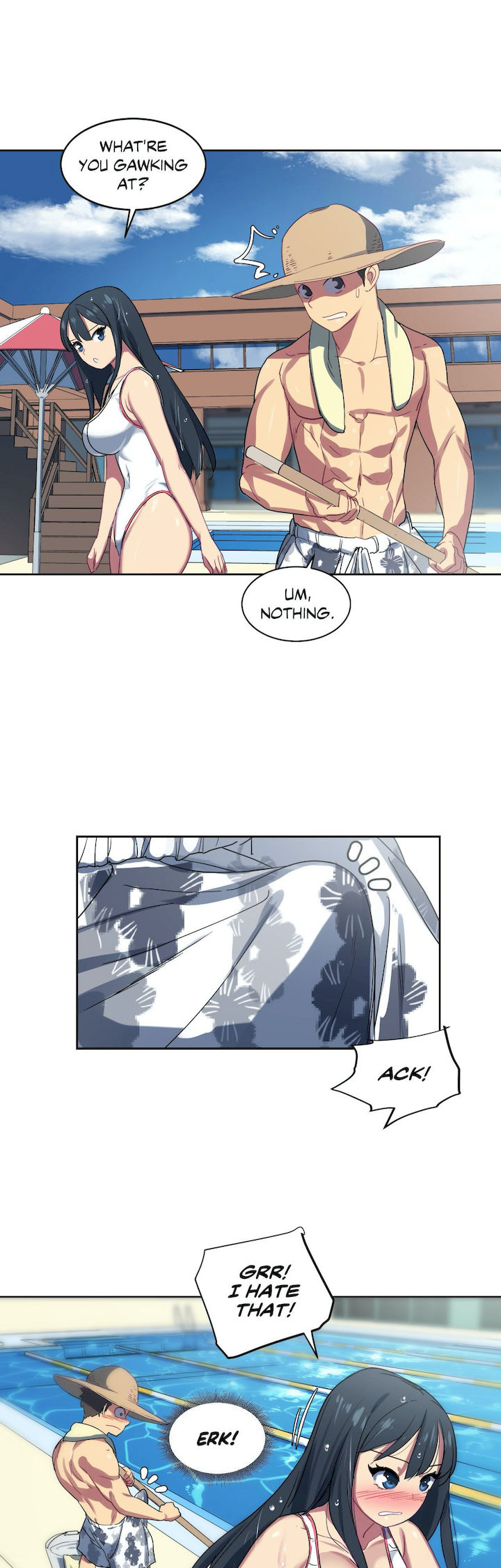 In At the Deep End page 13