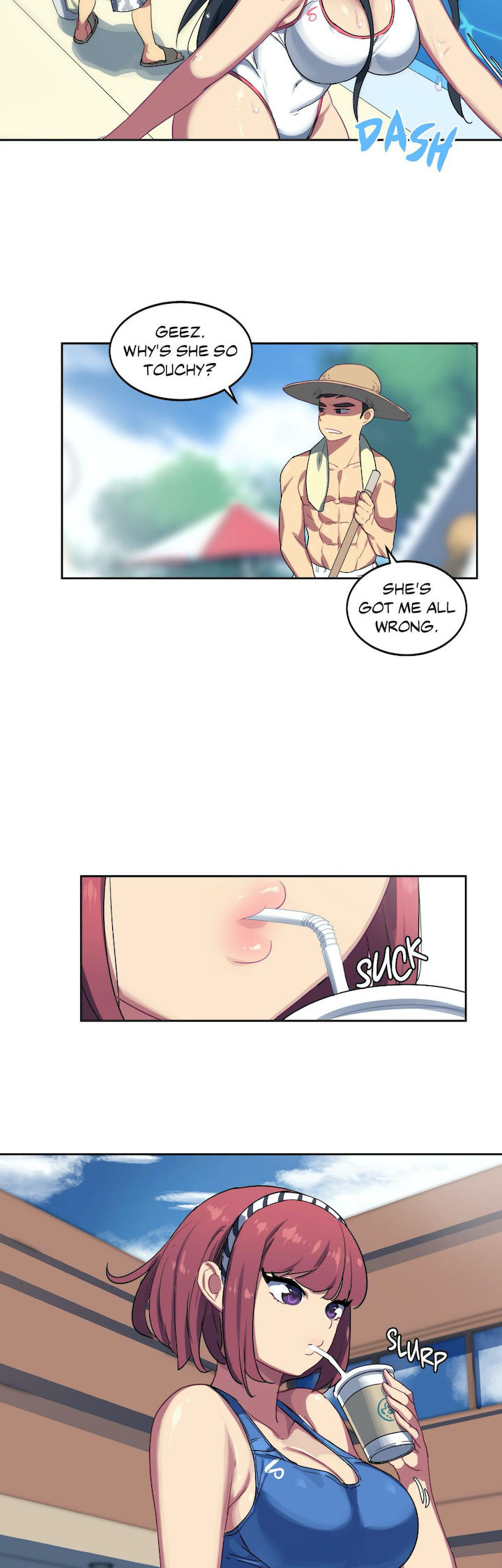In At the Deep End page 14