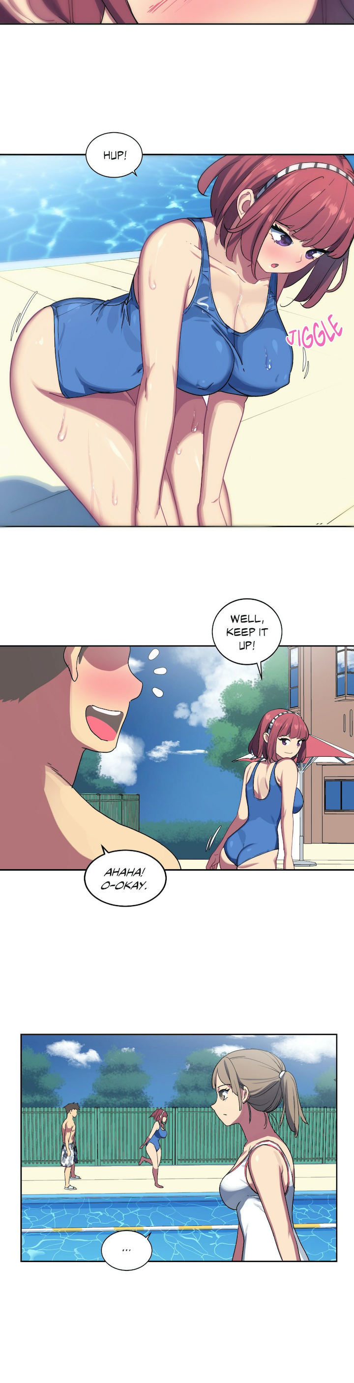 In At the Deep End page 21