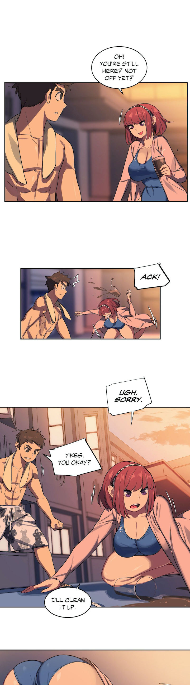 In At the Deep End page 25