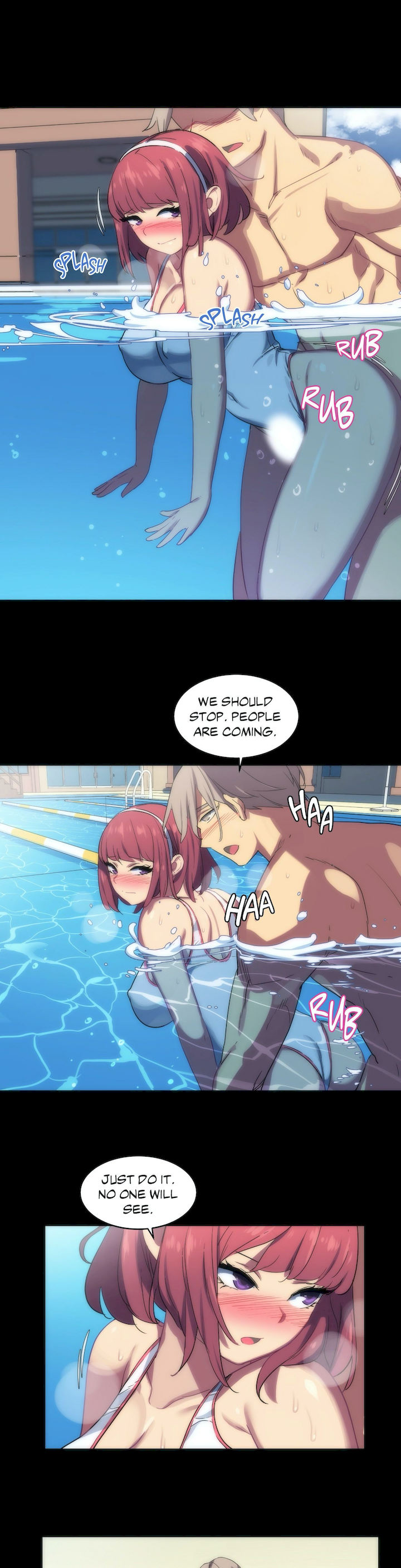 In At the Deep End page 27