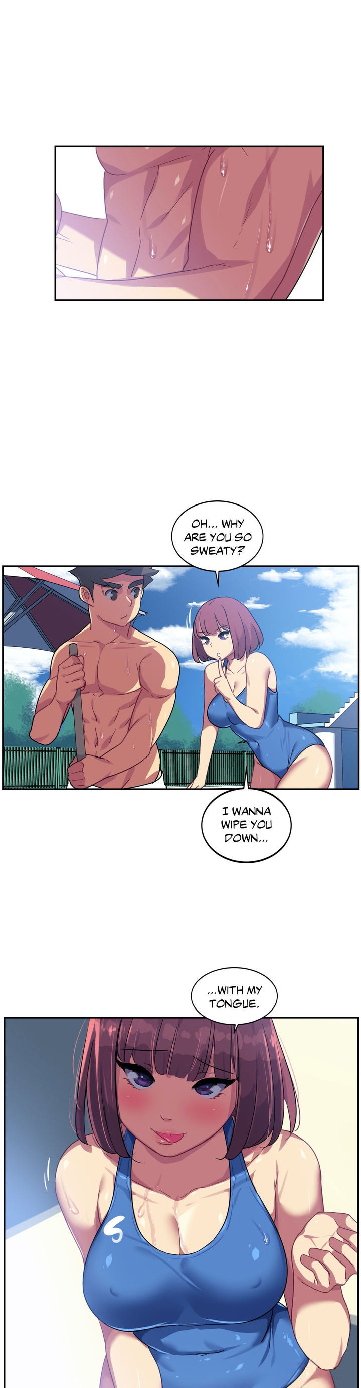 In At the Deep End page 17