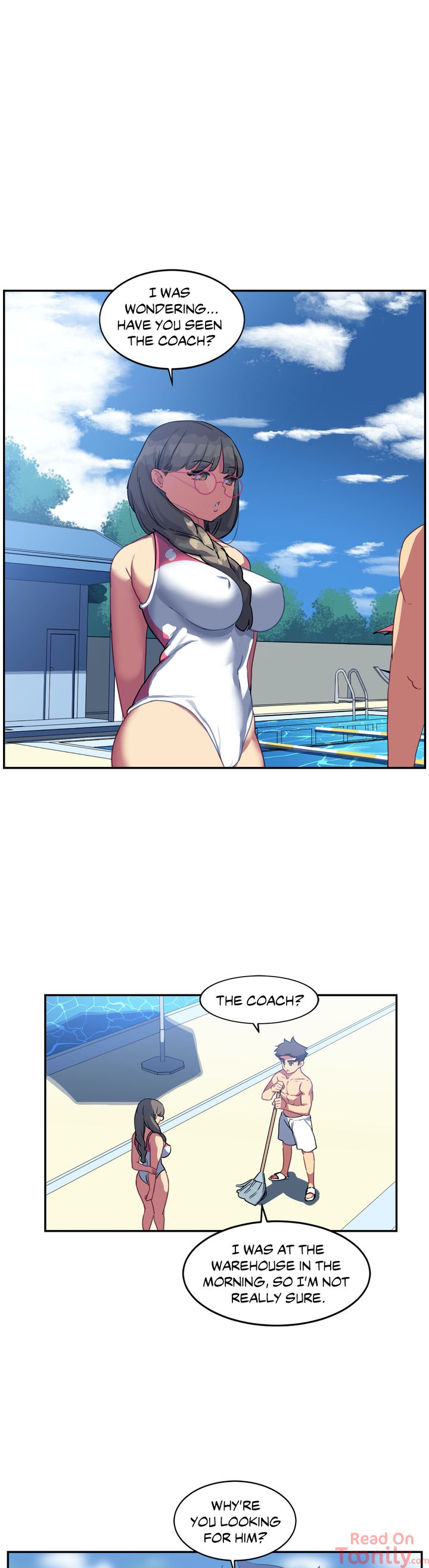 In At the Deep End page 1