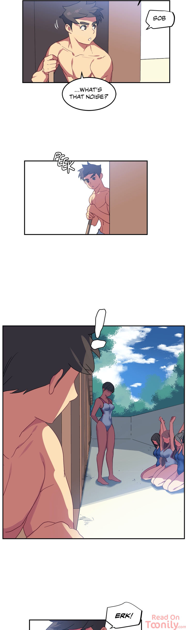 In At the Deep End page 16