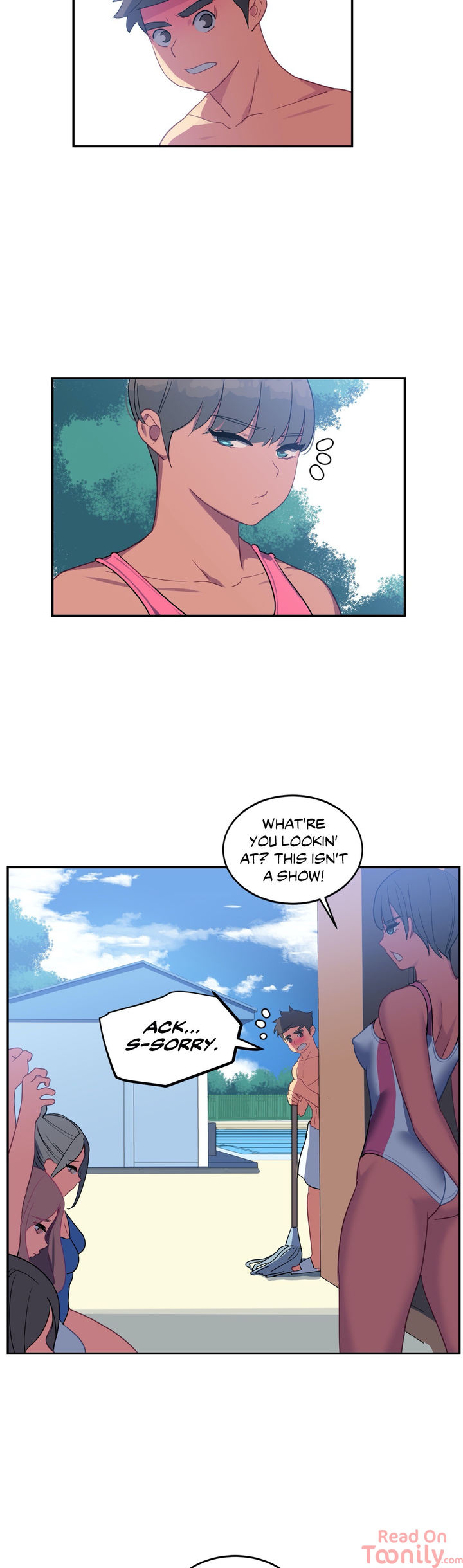 In At the Deep End page 17