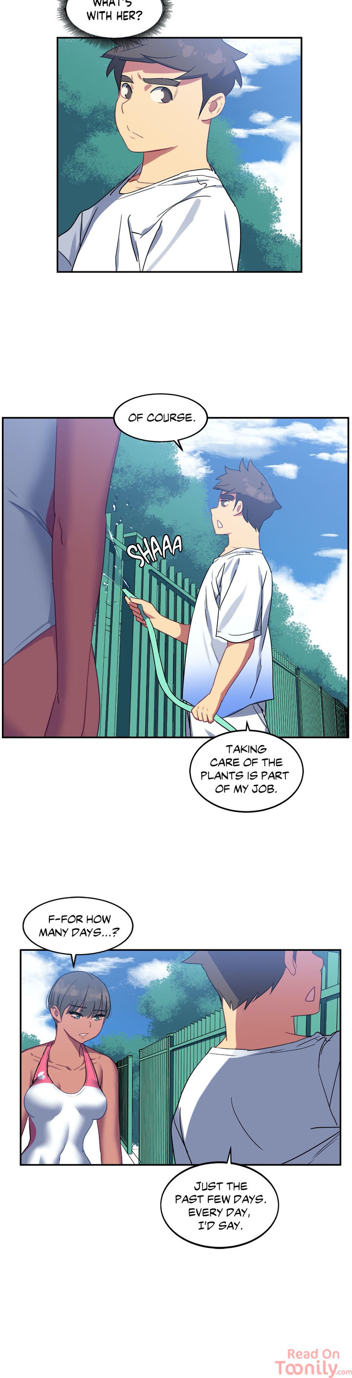 In At the Deep End page 21