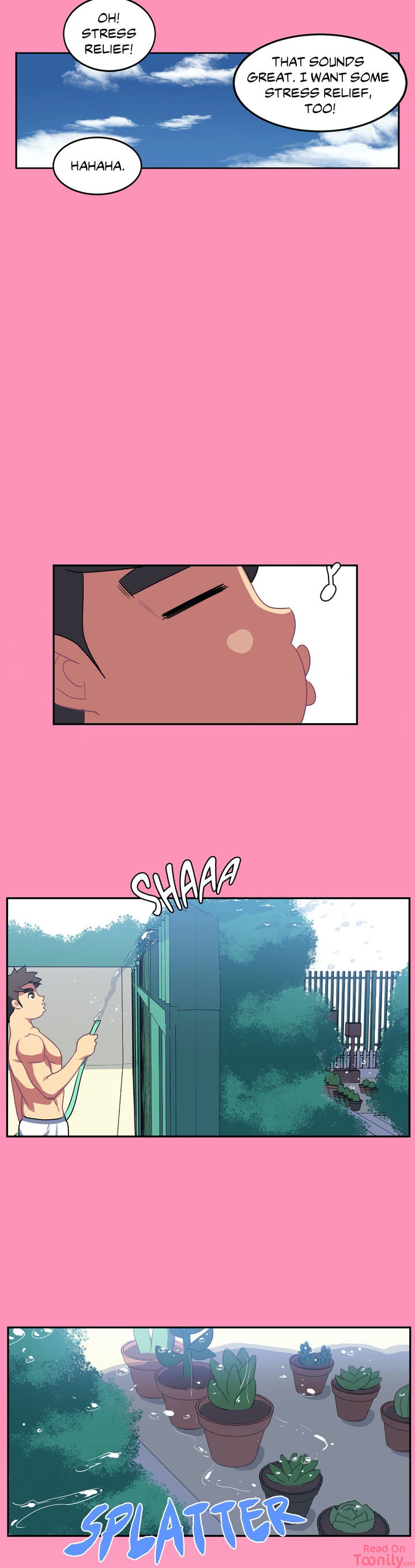 In At the Deep End page 16